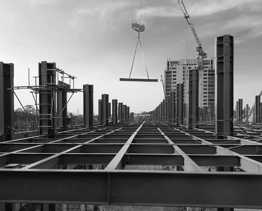 institutional-core-exterior-construction-by-vibrant-builders-llc-dallas-texas-USA